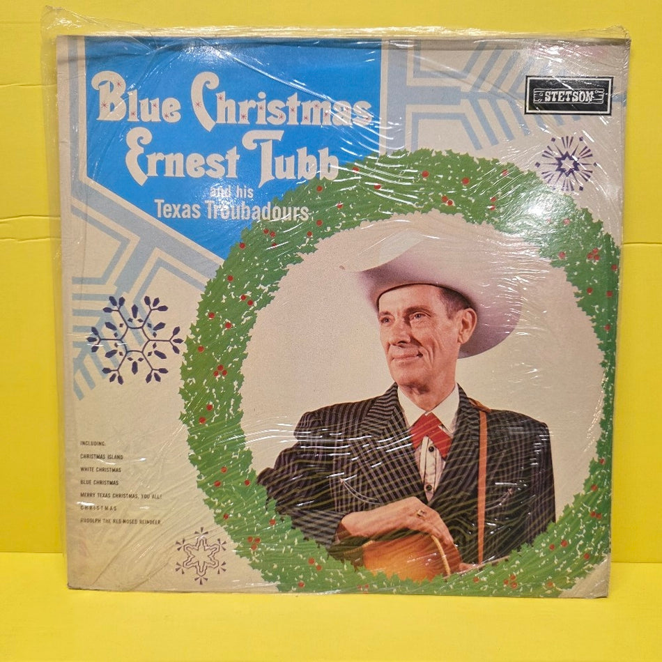 Ernest Tubb And His Texas Troubadours - Blue Christmas - HAT 3020 - New - Sealed - Vinyl