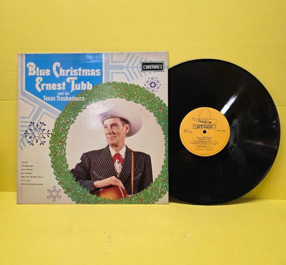 Ernest Tubb And His Texas Troubadours - Blue Christmas - HAT 3020 - New - NM - Vinyl