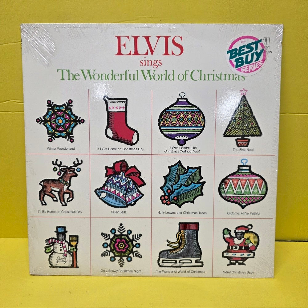 Elvis Presley  - Elvis Sings The Wonderful World Of Christmas  - 1975 - ANL-1-1936 - New - Sealed - Vinyl
