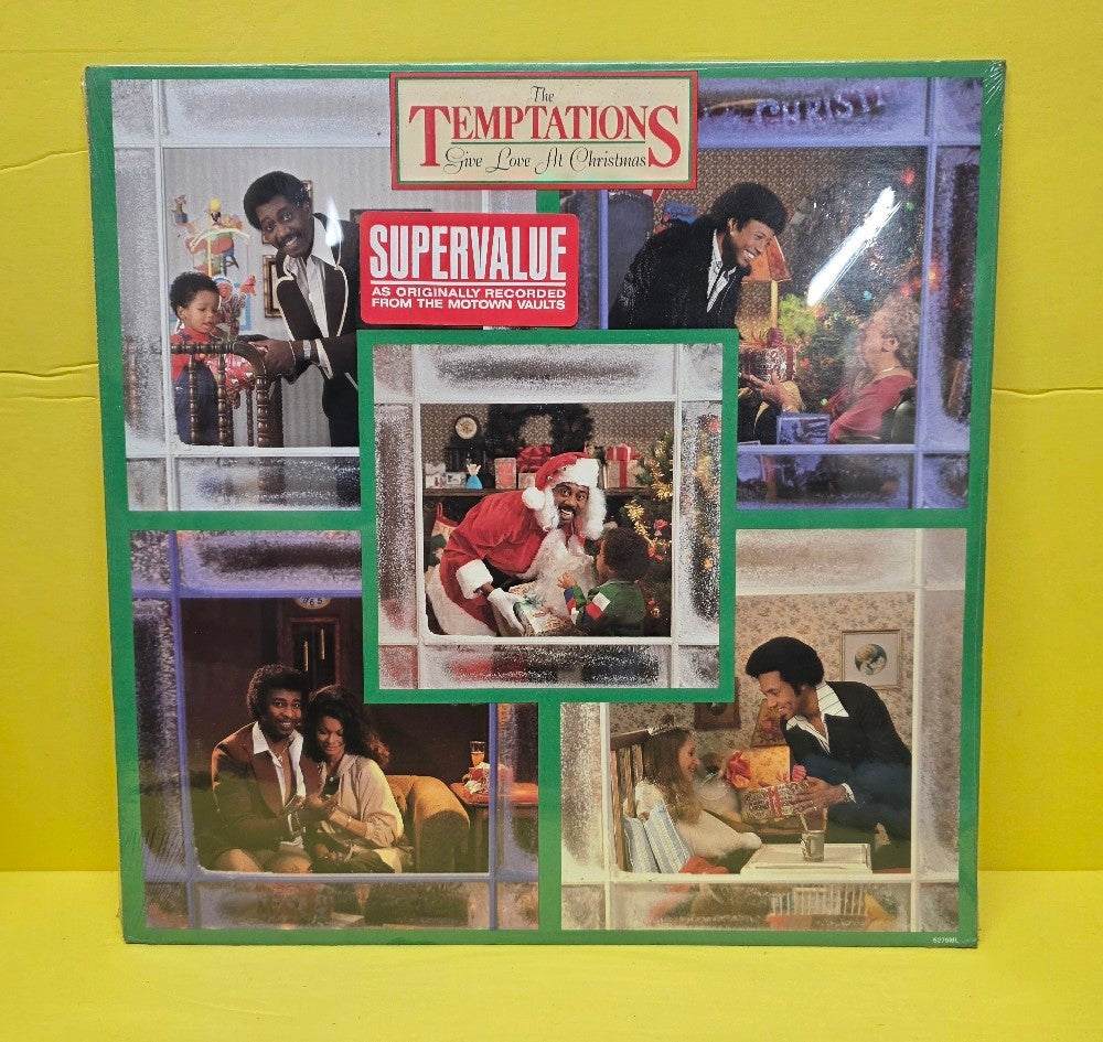 The Temptations - Give Love At Christmas - 1987 - 2842ML - New - Sealed - Vinyl