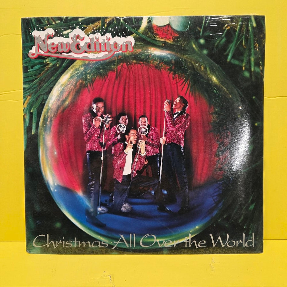 New Edition - Christmas All Over The World - 1985 - MCA-39040 - New - Sealed - Vinyl