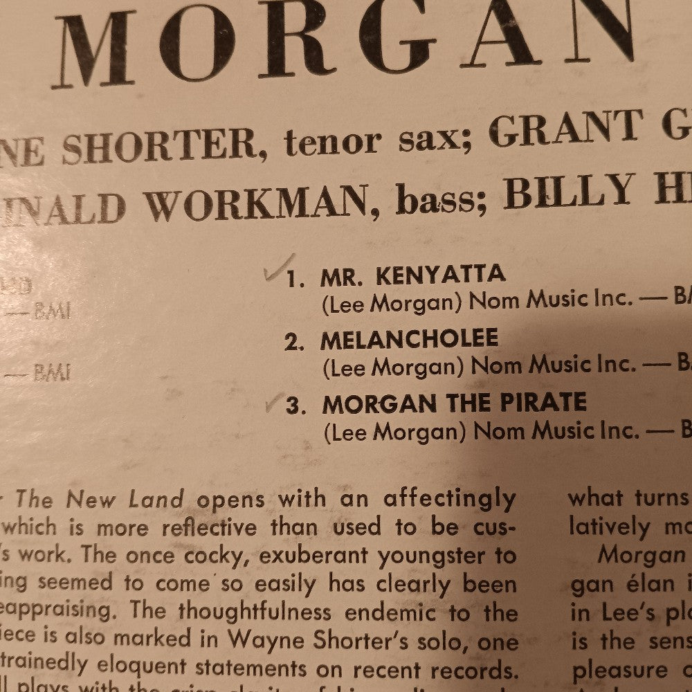 Lee Morgan - Search For the New Land / Van Gelder  - 1966 - BST 84169 - Used - VG+ - Vinyl