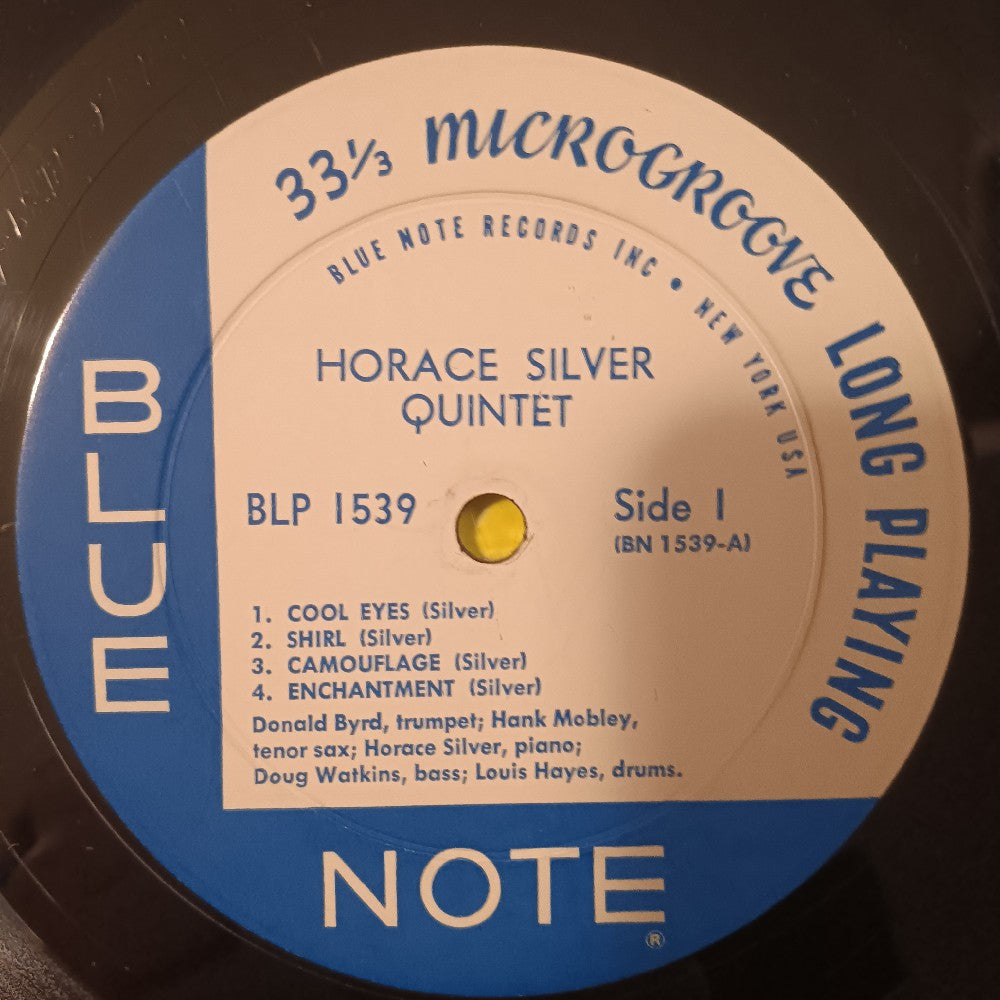 Horace Silver Quintet - 6 Pieces of Silver / RVG Mono DG P - 1962 - BLP 1539 - Used - VG+ - Vinyl