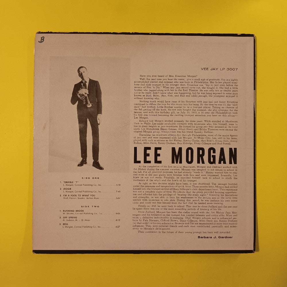 Lee Morgan - Here's Lee Morgan  - 1960 - VJLP 3007 - Used - VG++ - Vinyl