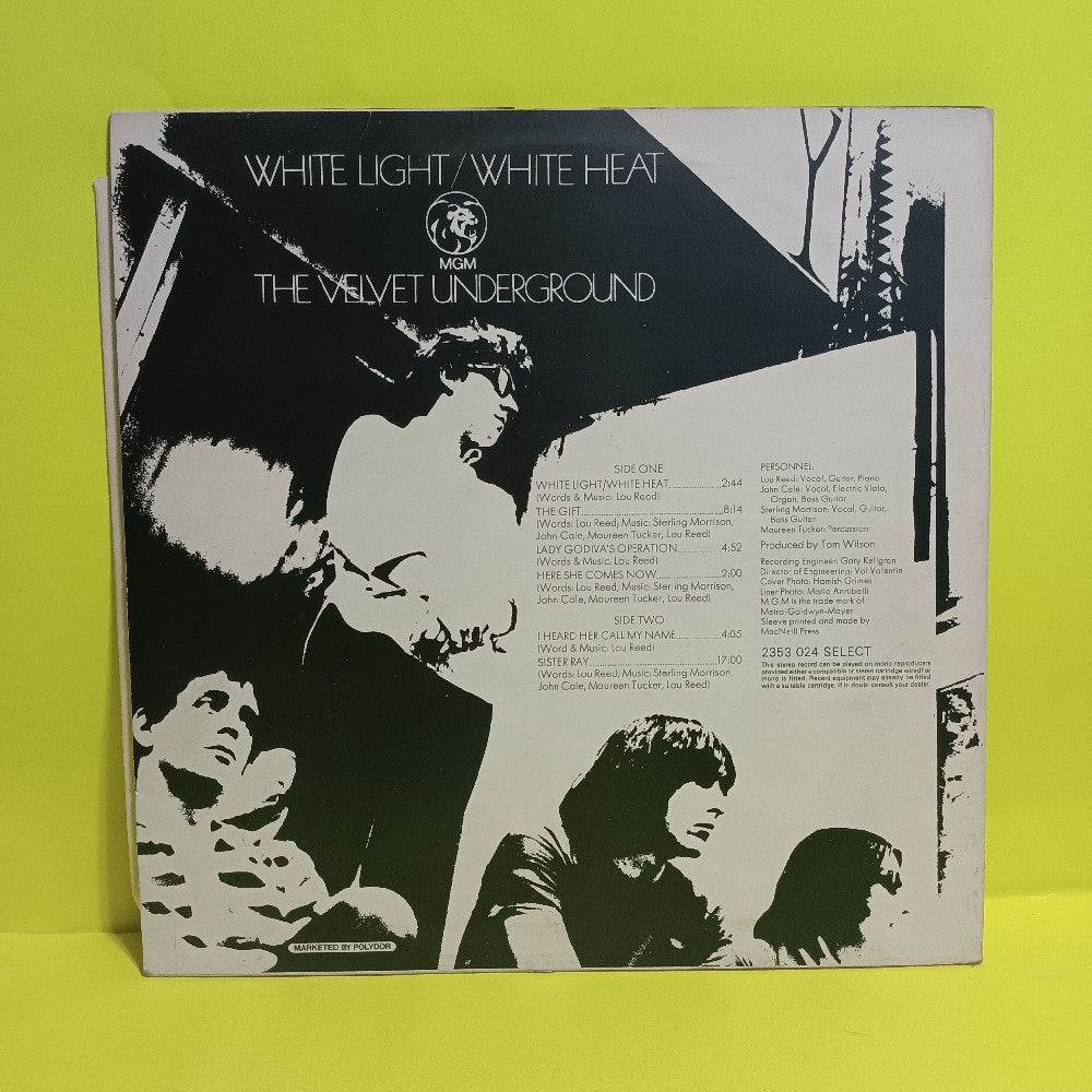 The Velvet Underground - White Light / White Heat UK - 2353 024 - Used - VG++ - Vinyl