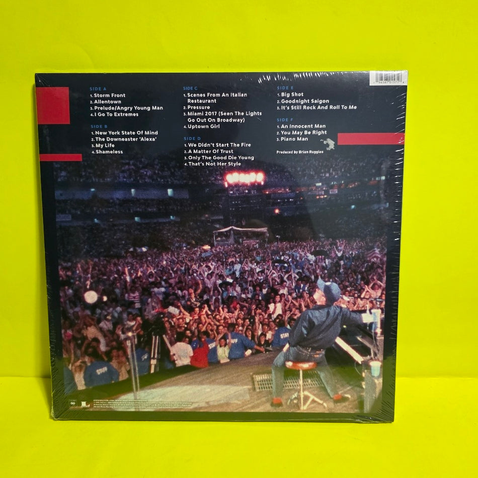 Billy Joel - Live at Yankee Stadium June 22 & 23, 1990 - 2022 - 19658701571 - New - Sealed - Vinyl
