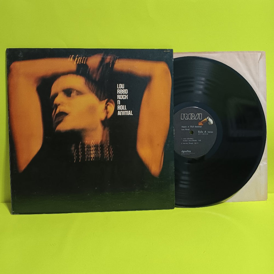 Lou Reed - Rock N Roll Animal - 1977 - AFL1-0472 - Used - VG++ - Vinyl