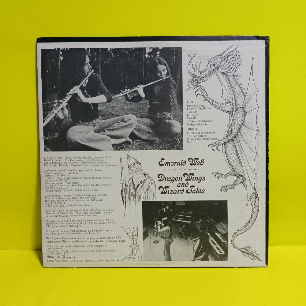 Emerald Web - Dragon Wings and Wizard Tales - 1979 - AR 4230 - Used - EX - Vinyl