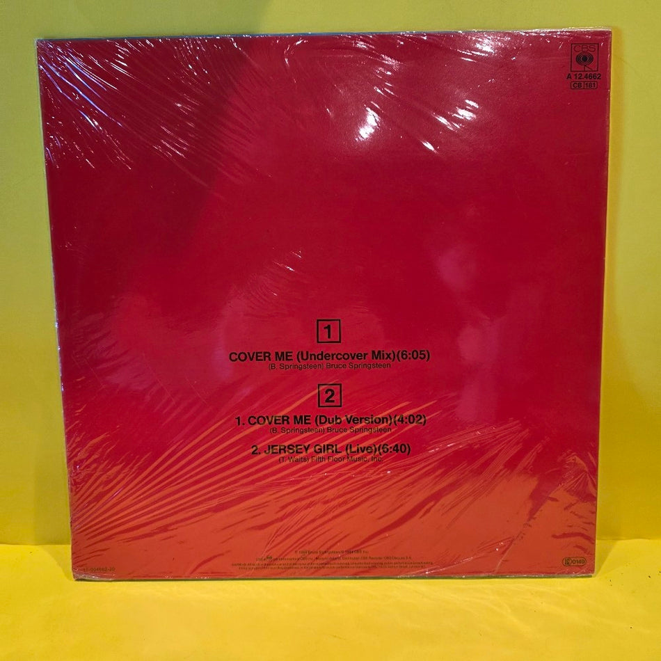 Bruce Springsteen  - Cover Me ( Undercover Mix ) - 1984 - CBS- A 12.4662 - New - Sealed - Vinyl