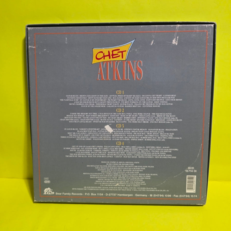 Chet Atkins - Galloping Guitar (The Early Years) Media is Mint. - 1993 - BCD 15714-DI - Used - NM - CDs