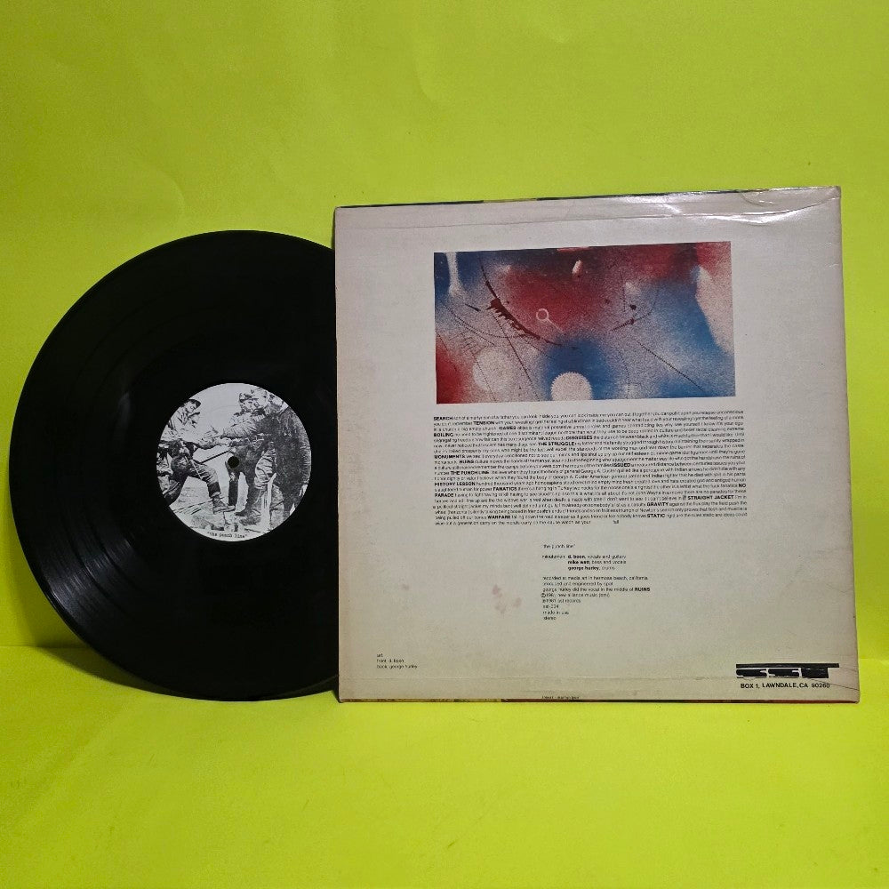 Minutemen - The Punch Line / OG. US. 1981 - 1981 - SST-004 - Used - VG++ - Vinyl