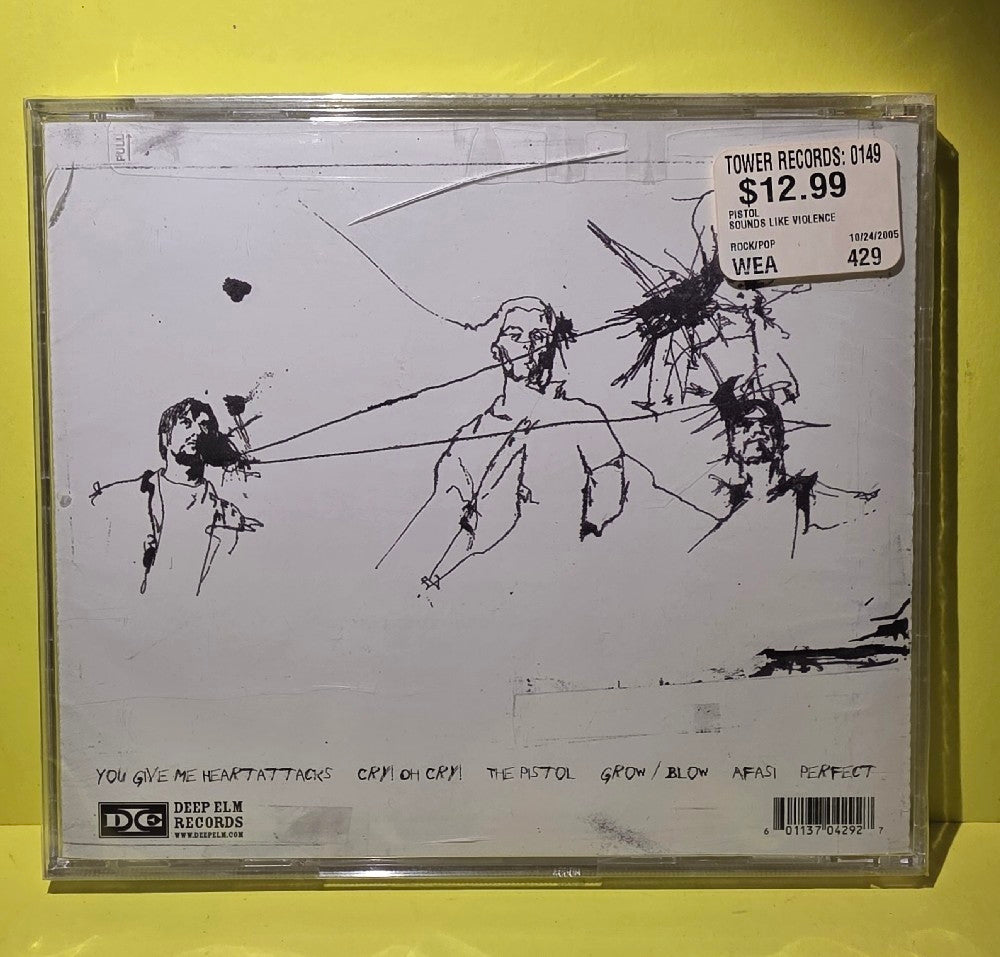 Sounds Like Violence - The Pistol - 2004 - DER-429 - New - Sealed - CDs