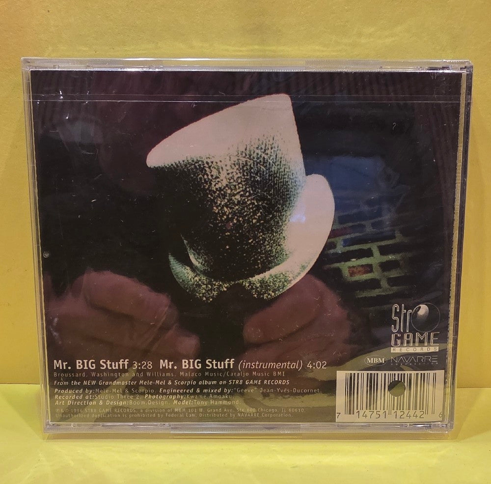 Grandmaster Melle Mel & Scorpio  - Mr. Big Stuff - 1996 - STG-1244-2 - New - Sealed - CDs