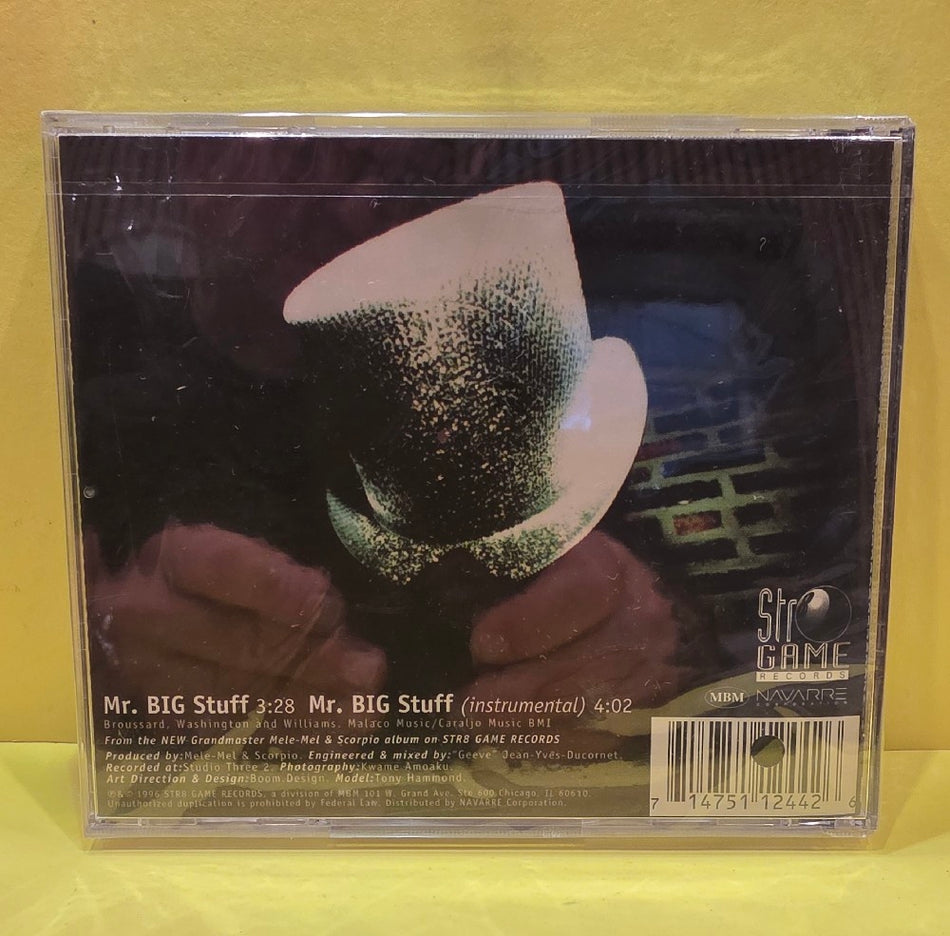 Grandmaster Melle Mel & Scorpio  - Mr. Big Stuff - 1996 - STG-1244-2 - New - Sealed - CDs