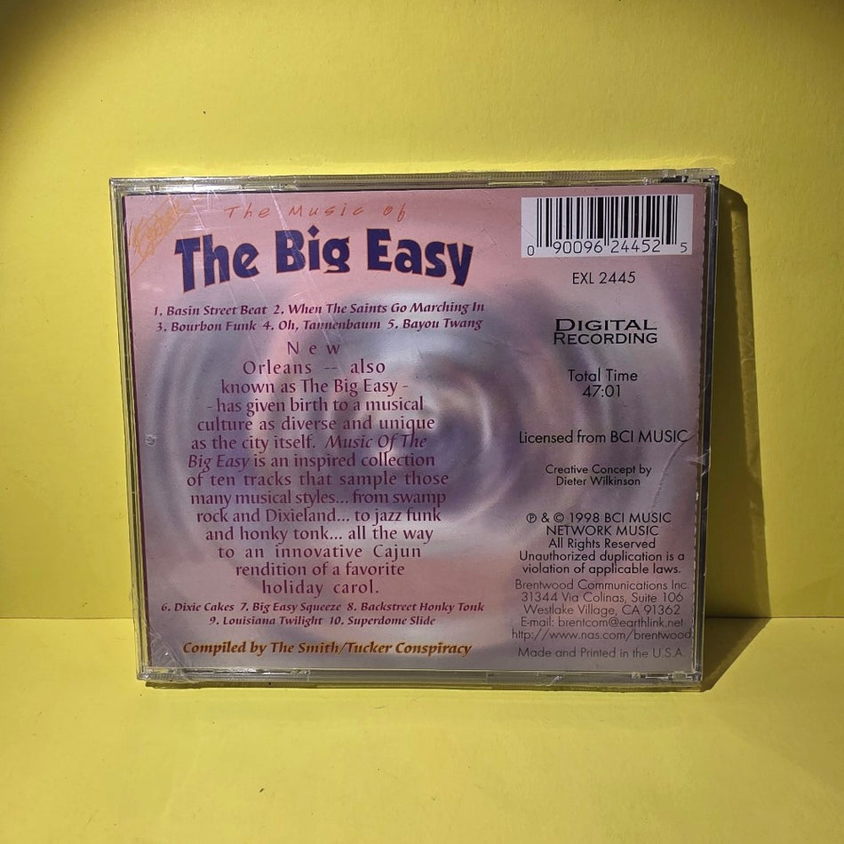 Various  - The Music Of The Big Easy - 1998 - EXL 2445 - New - Sealed - CDs