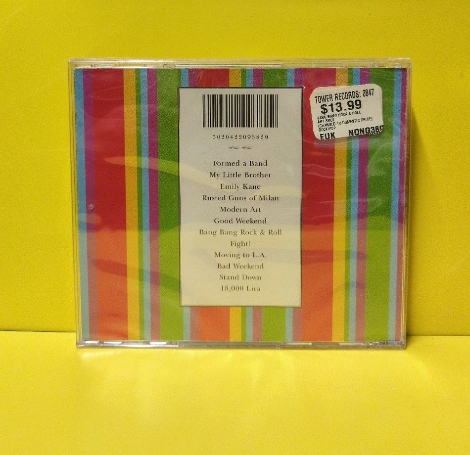 Art Brut - Bang Bang Rock & Roll - 2005 - nong38cd - New - Sealed - CDs - UK Import