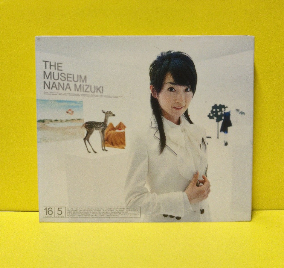 Nana Mizuki - The Museum - 2007 - KIZC 3-4 - Used - VG++ - CDs - CD/DVD set - Japan Import