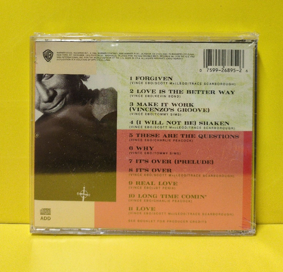 Vince Ebo - Love Is The Better Way - 1992 - 9 26895-2 - New - Sealed - CDs