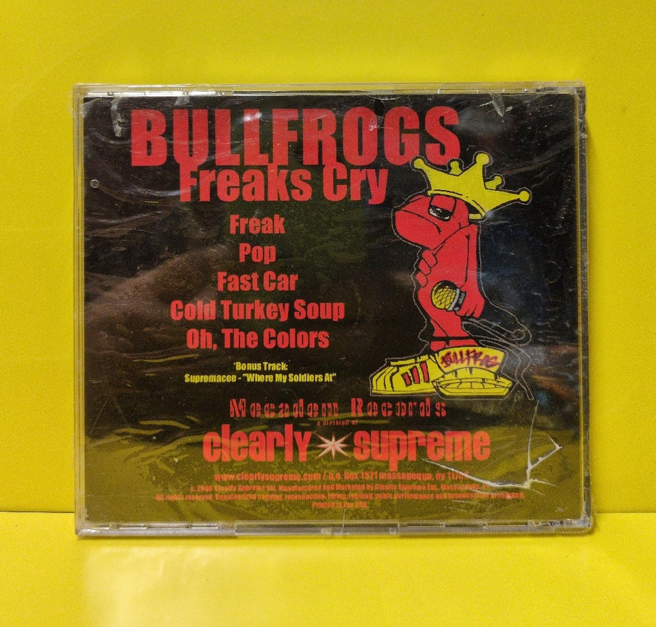 Bullfrogs - Freaks Cry - 2000 - 0003-M - New - Sealed - CDs