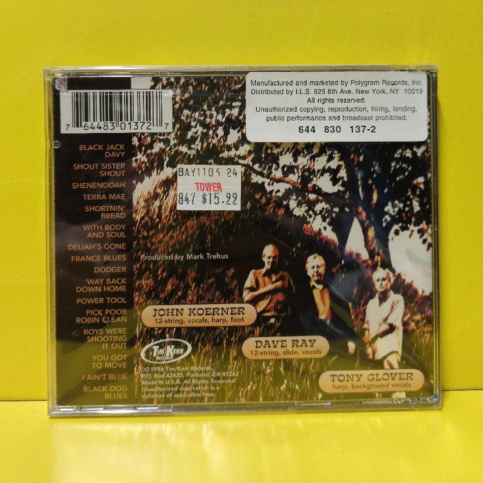 Koerner, Ray & Glover - One Foot In The Groove - 1996 - TK96CD137 - New - Sealed - CDs