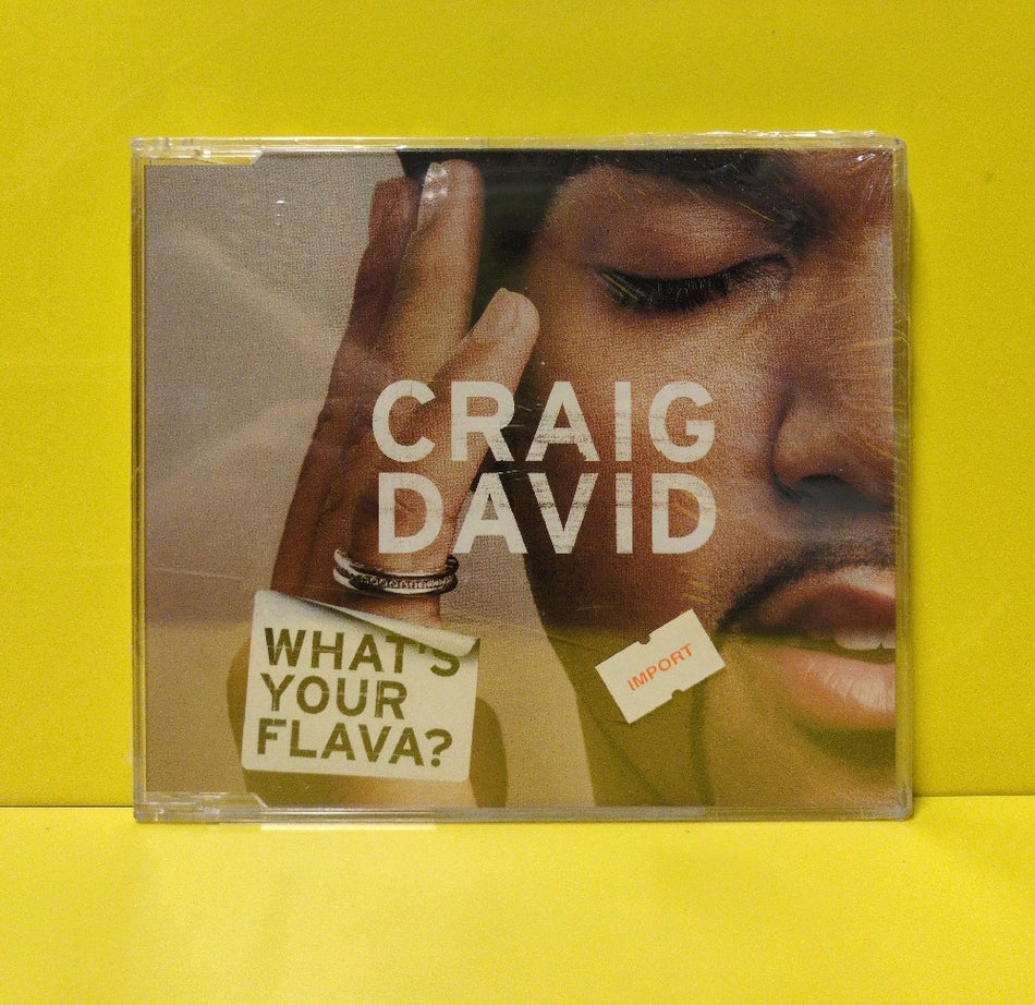 Craig David - What's Your Flava? - 2002 - 2 80037 - New - Sealed - CDs - CD Single - Canada Import