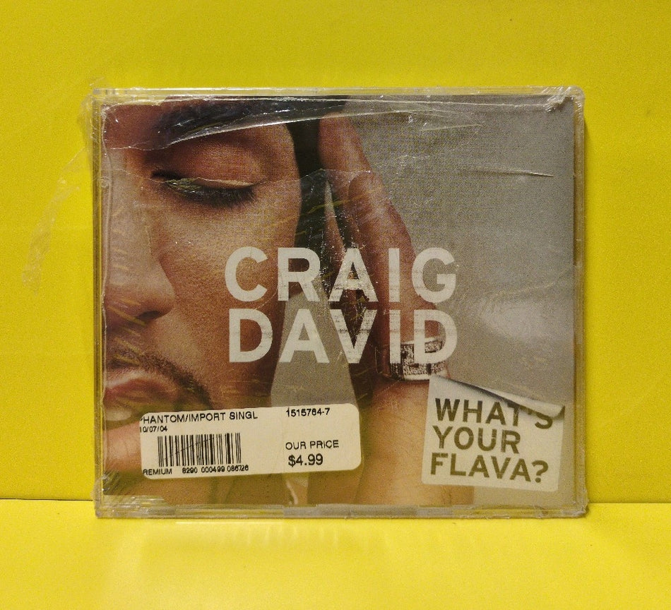 Craig David - What's Your Flava? - 2002 - 2467800412 - New - Sealed - CDs - CD Single - Australia Import