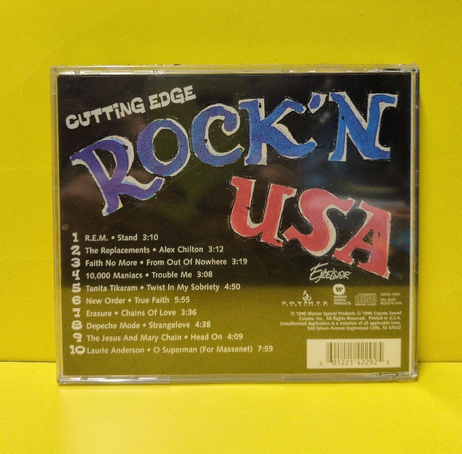 Various - Rock'n USA: Cutting Edge - 1996 - EXL-4229 - New - Sealed - CDs