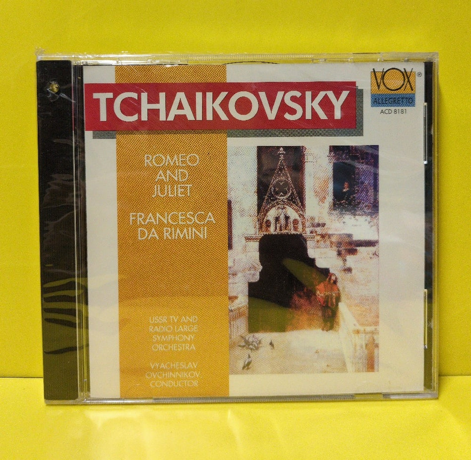 Pyotr Ilyich Tchaikovsky, USSR TV And Radio Large Symphony Orchestra, Vyacheslav Ovchinnikov - Romeo And Juliet & Francesca Da Rimini - 1994 - ACD 8181 - New - Sealed - CDs