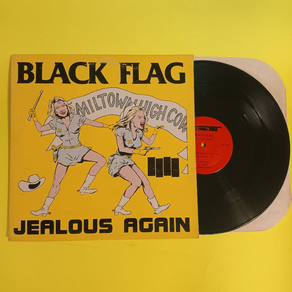 Black Flag - Jealous Again / Original Cardboard Inside - 1980