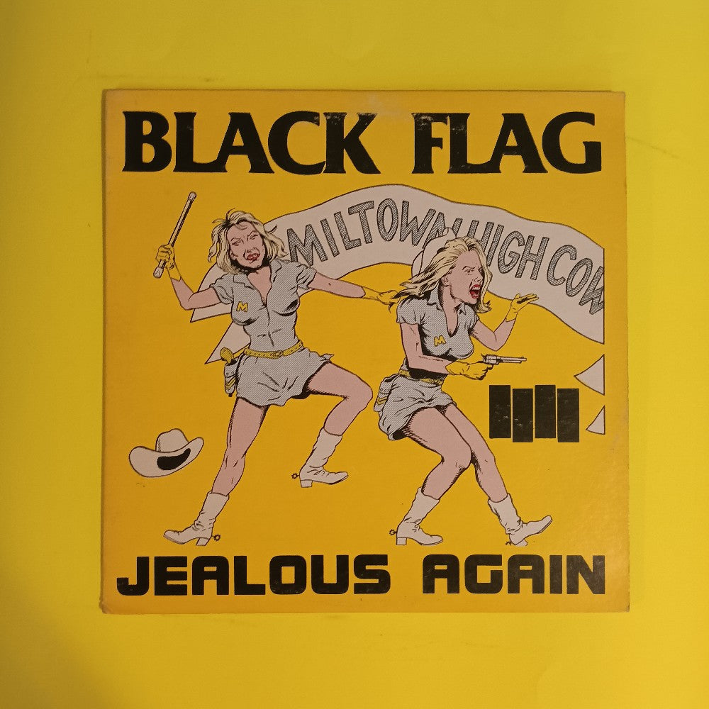 Black Flag - Jealous Again / Original Cardboard Inside - 1980