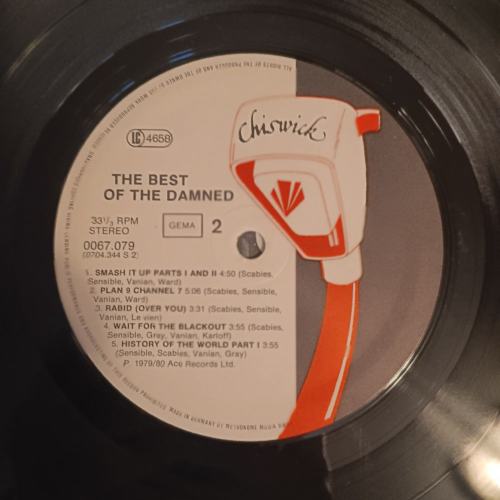 The Damned - Another Great Record From / The Best of The Damned / Germany - 1981 - 0067.079 DAM1 - Used - VG+ - Vinyl