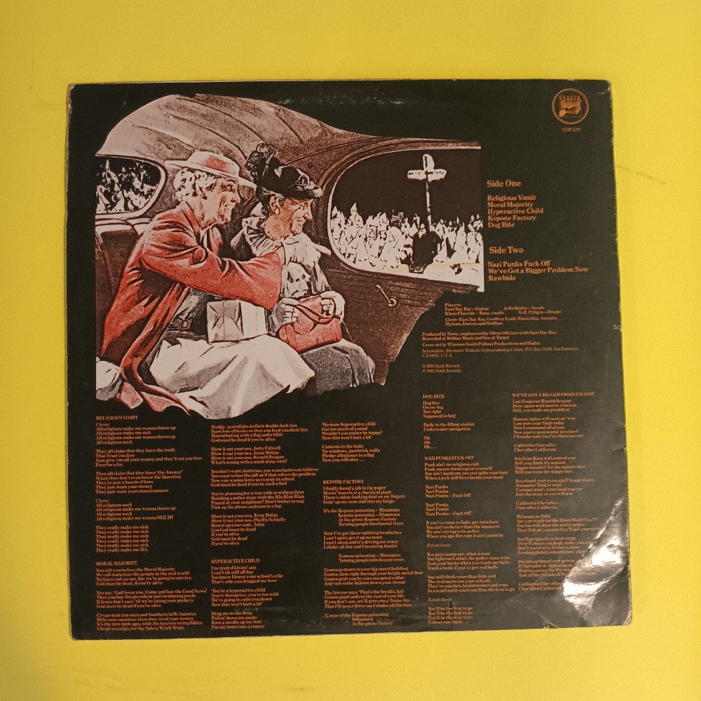 Dead Kennedys - In God We Trust, Inc / France  - 1981 - STAT EP2 / VIRUS5 - Used - VG+ - Vinyl