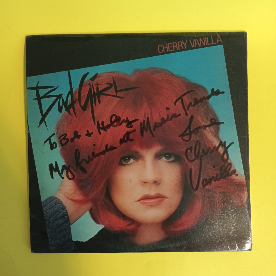 Cherry Vanilla - Bad Girl / Autographed - 1978 - PL 25122 - Used - VG++ - Vinyl