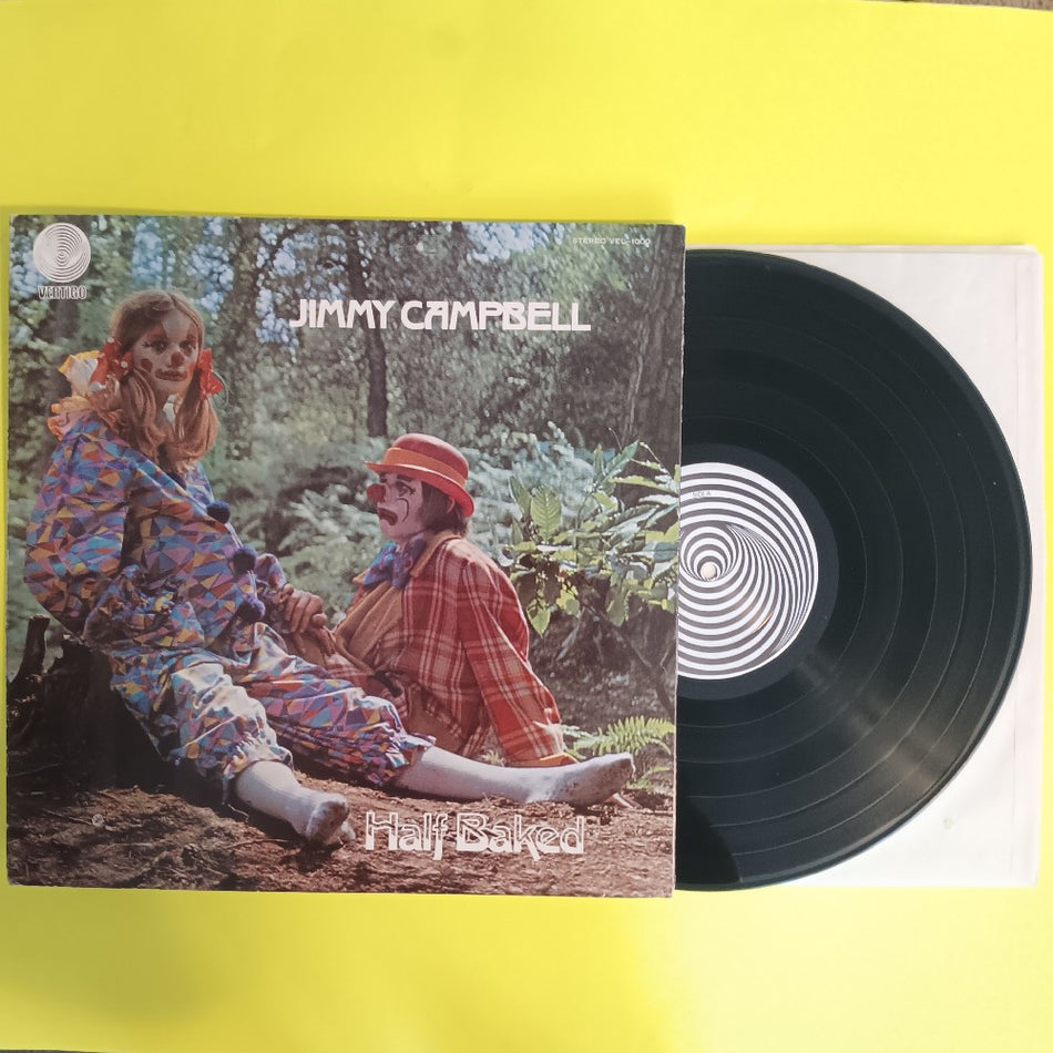Jimmy Campbell - Half Baked - 1971 - VEL-1000 - Used - VG++ - Vinyl