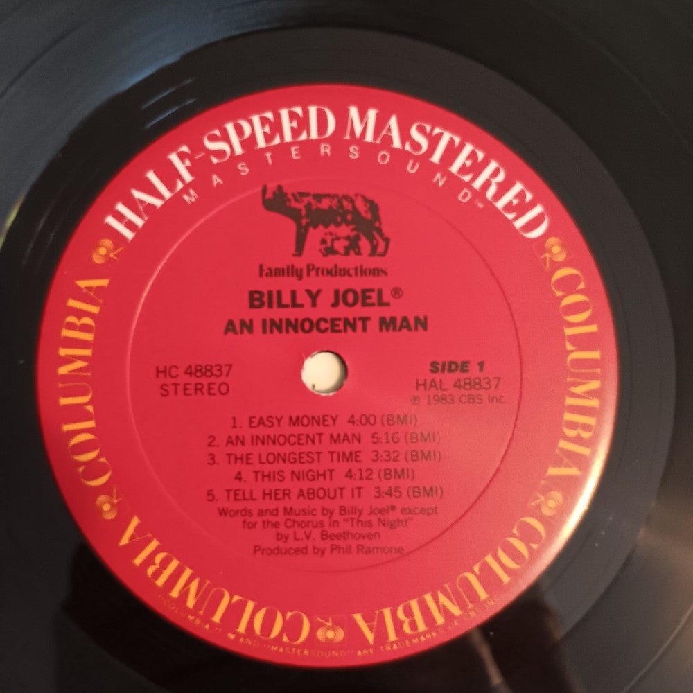 Billy Joel - An Innocent Man / Half Speed Mastered - 1983 - HC 48837 - Used - EX - Vinyl