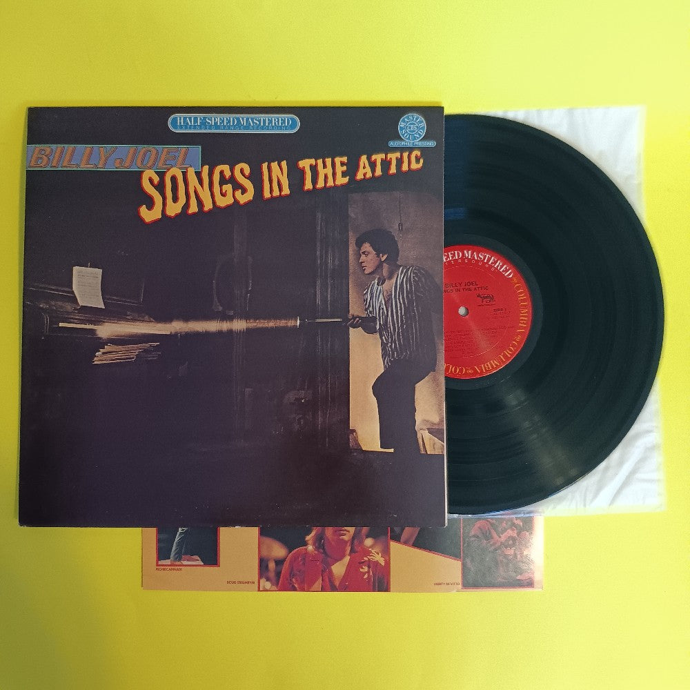 Billy Joel - Songs In The Attic / Half Speed Mastered - 1981 - HC 47461 - Used - EX - Vinyl