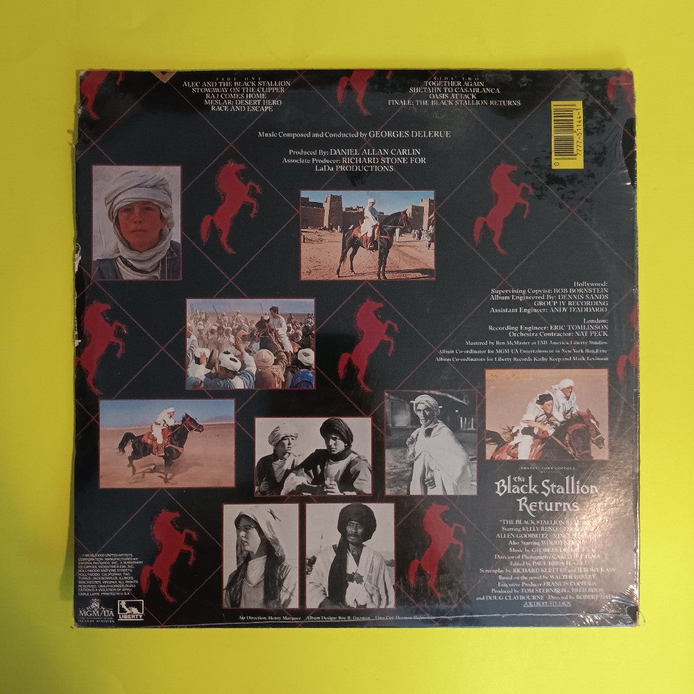 Georges Delerue - The Black Stallion Returns (Original Motion Picture Soundtrack) - 1983 - LO-51144 - New - Sealed - Vinyl