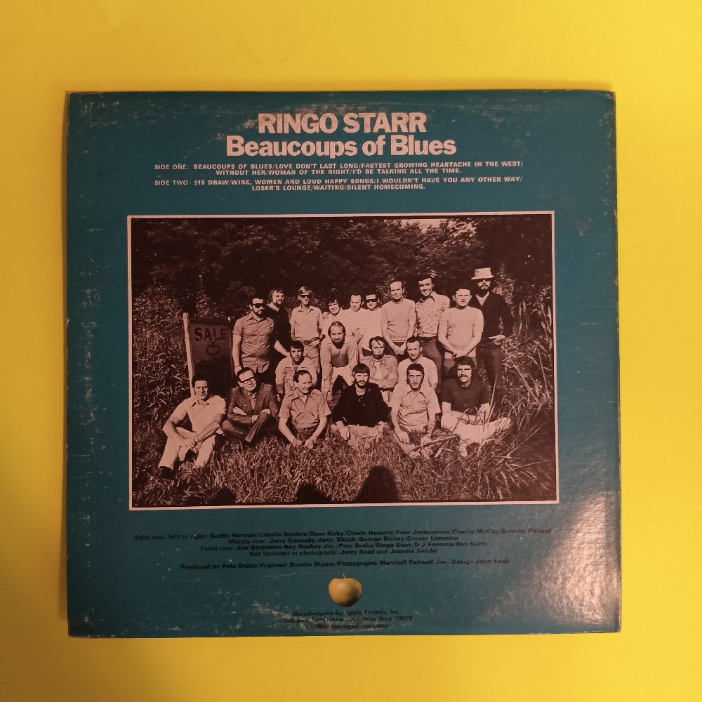 Ringo Starr - Beaucoups of Blues - 1970 - SMAS 3368 - Used - VG++ - Vinyl