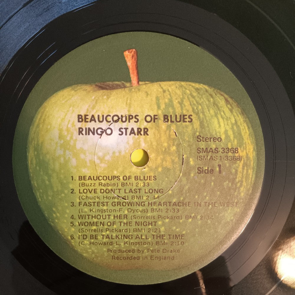 Ringo Starr - Beaucoups of Blues - 1970 - SMAS 3368 - Used - VG++ - Vinyl