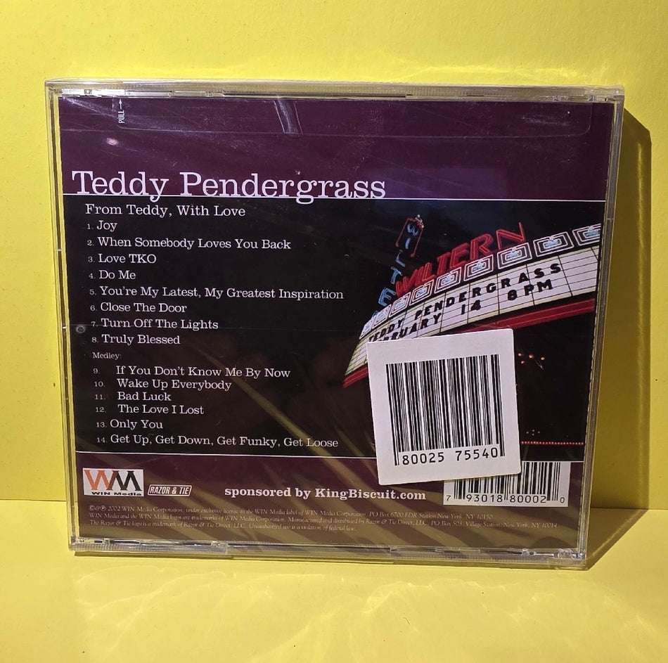 Teddy Pendergrass - From Teddy With Love - 2002 - 7930188000-2 - New - Sealed - CDs