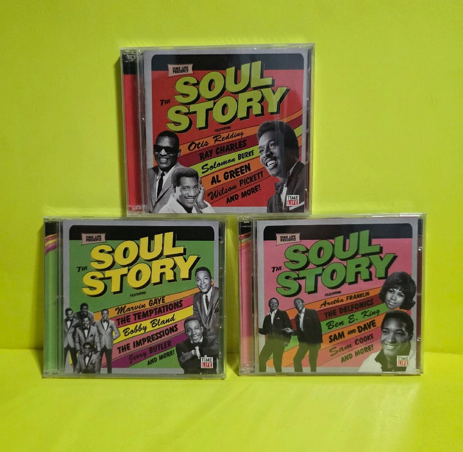 Various - The Soul Story Volume 1,2,3 (3 CDs. - 2006 - OPCD-7896 - New - Sealed - CDs
