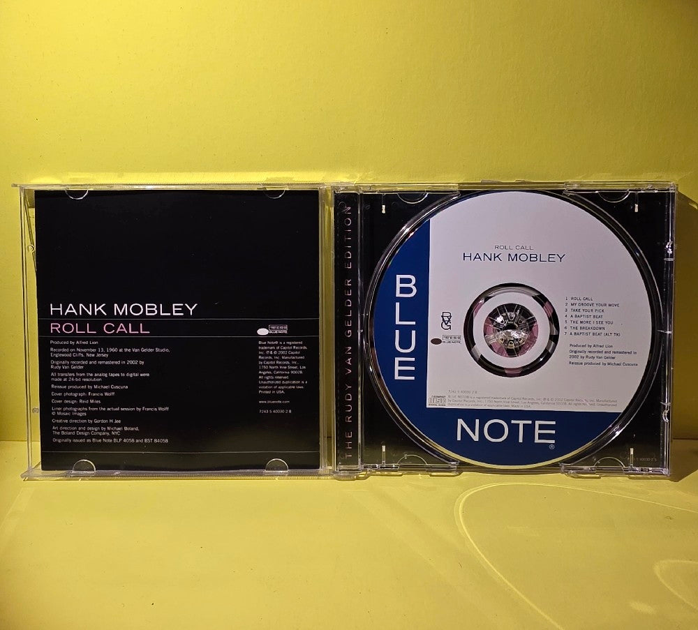 Hank Mobley - Roll Call - 2002 - 7243 5 40030 2 8 - Used - VG++ - CDs
