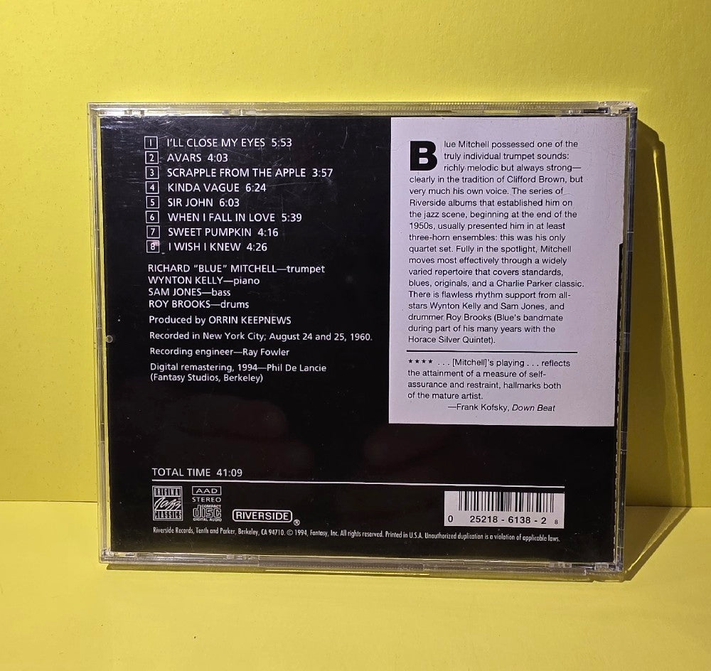 Blue Mitchell - Blue's Moods - 1994 - OJCCD-138-2 - Used - VG++ - CDs