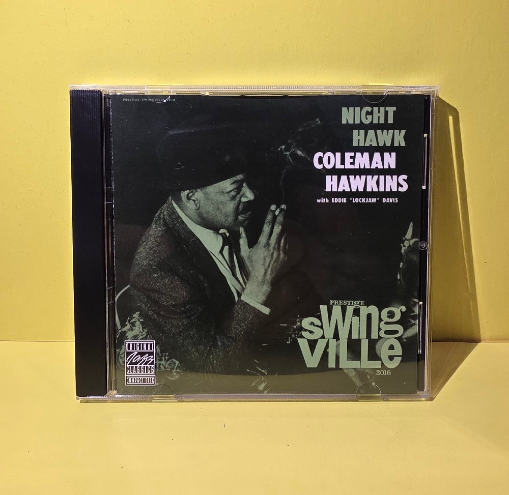 Coleman Hawkins With Eddie "Lockjaw" Davis - Night Hawk - 1990 - OJCCD-420-2 - Used - EX - CDs