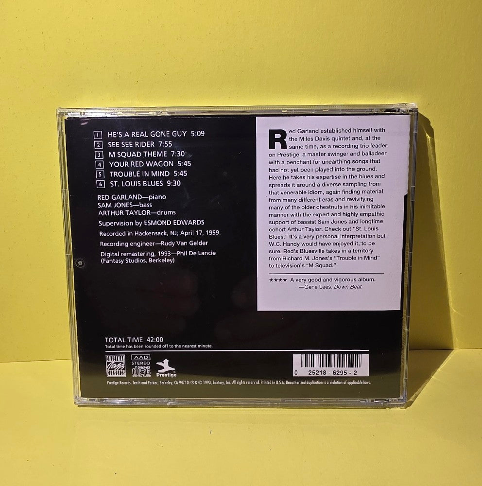 Red Garland - Red In Bluesville - 1993 - OJCCD-295-2 - Used - VG+ - CDs