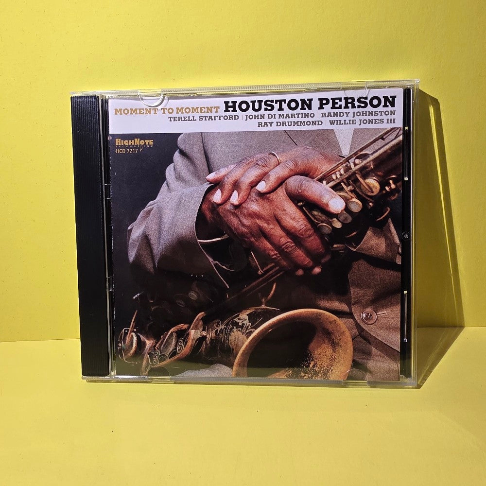 Houston Person - Moment To Moment - 2010 - HCD 7217 - Used - VG++ - CDs