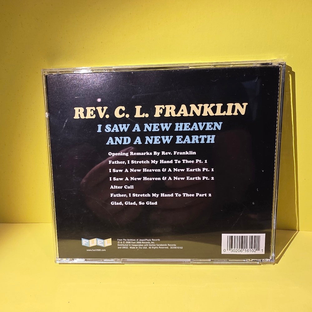 Rev.C.L.Franklin - I Saw A New Heaven And A New Earth  - 2006 - 302 061 610 2 - Used - VG++ - CDs