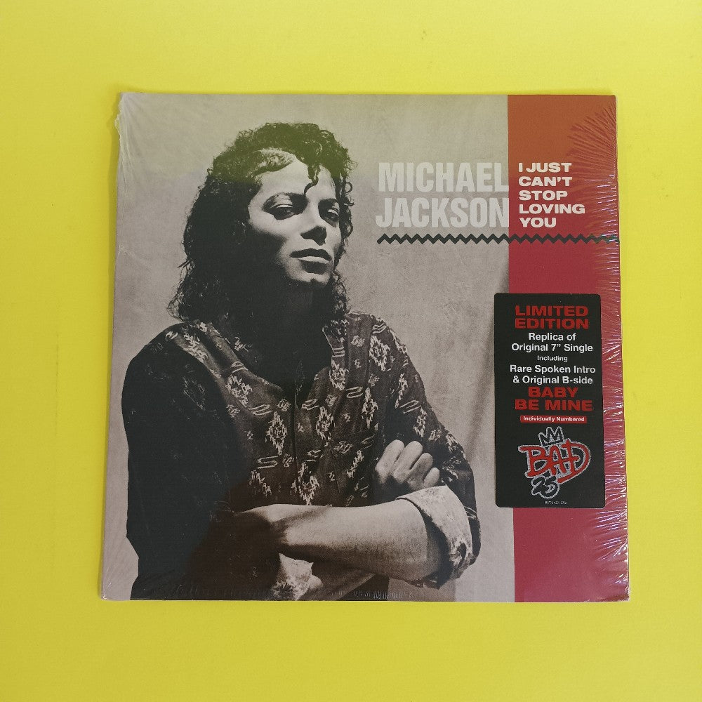 Michael Jackson - I Just Can't Stop Loving You #ed 7" - 2012 - 88725422137 - New - Sealed - Vinyl