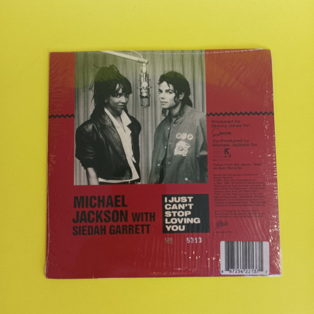 Michael Jackson - I Just Can't Stop Loving You #ed 7" - 2012 - 88725422137 - New - Sealed - Vinyl
