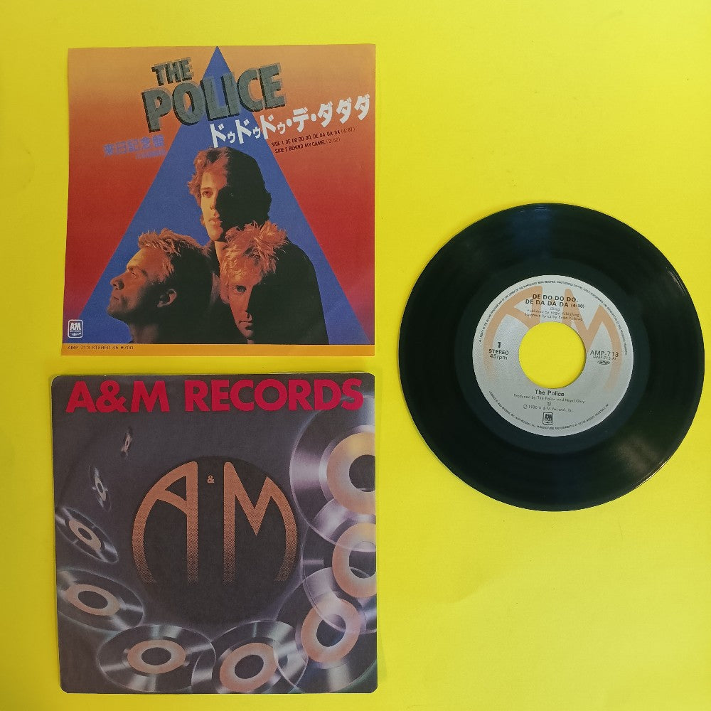 The Police - De Do Do Do De Da Da Da / Japan 7" - 1981 - AMP-713 - Used - NM - Vinyl